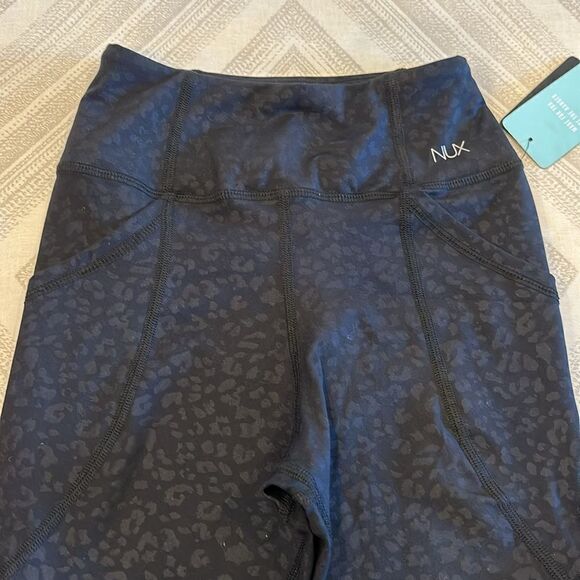 Nux Black on Black Panther Full Length Leggings - Picture 3 of 8